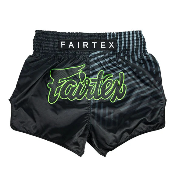 FAIRTEX - BS1924 Racer Black Muay Thai Shorts