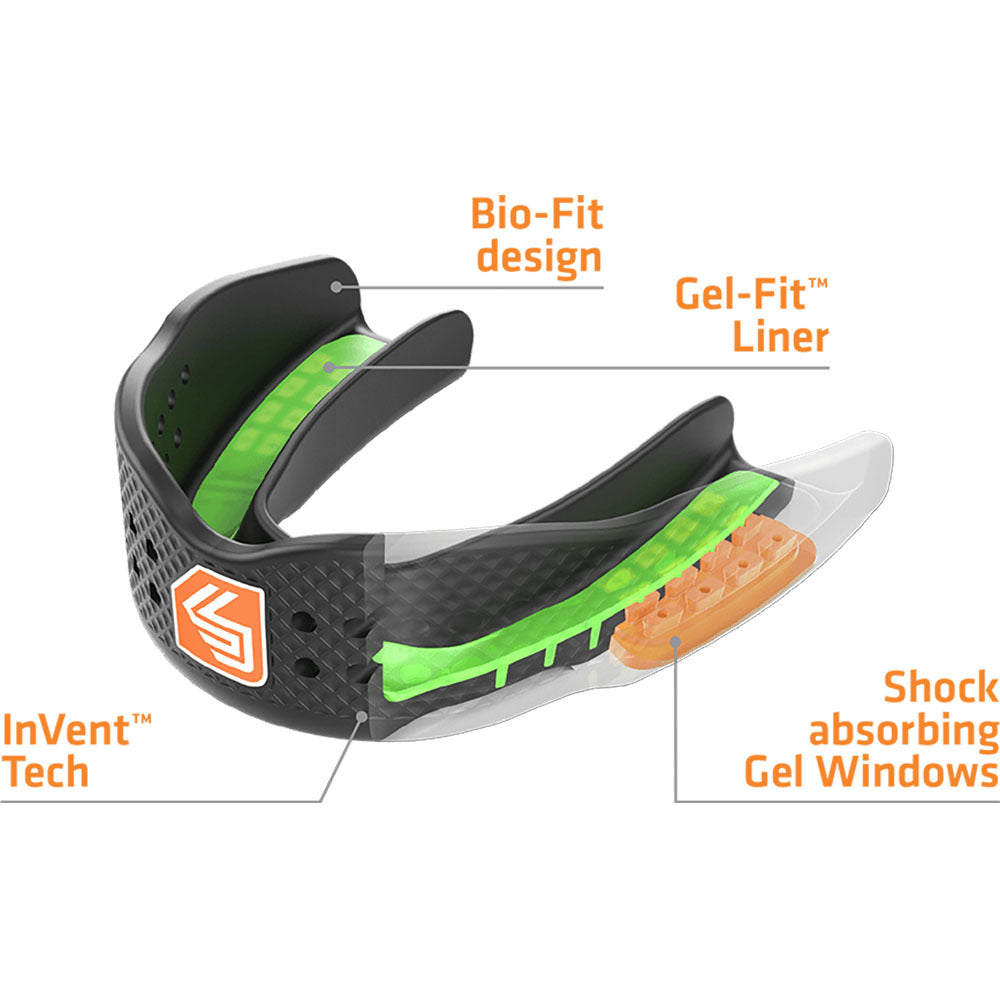 SHOCK DOCTOR - Superfit White Mouth Guard