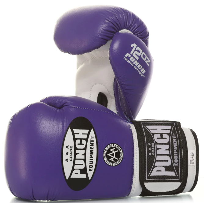 Punch Trophy Getters Boxing Gloves Purple