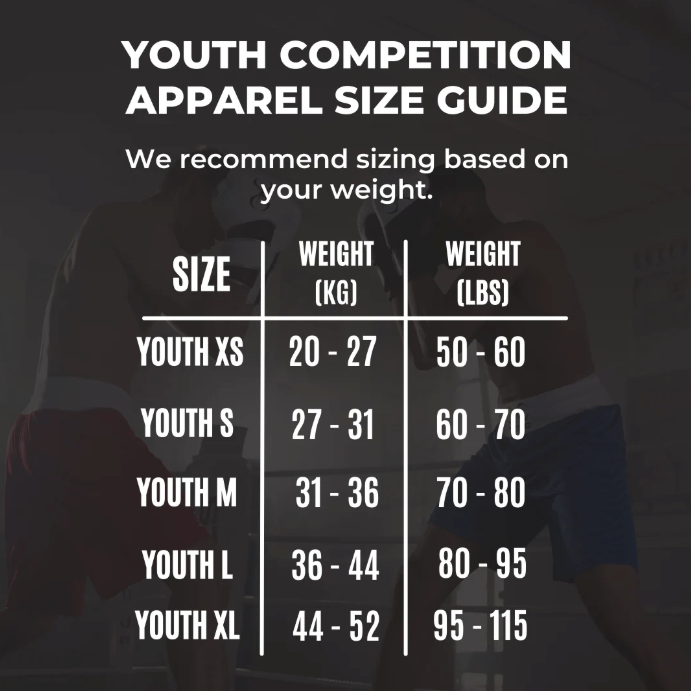 STING - Junior Male Mettle Competition Shorts 2.0