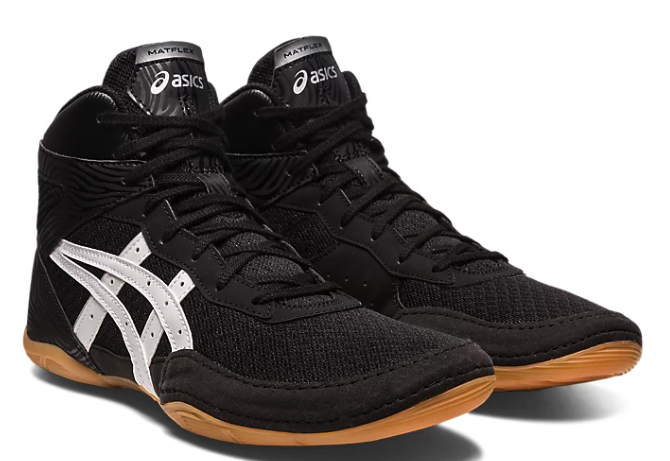 ASICS - Matflex 7 Wrestling Shoes - Black/White
