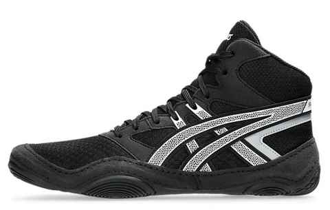 ASICS - Snapdown 4 WIDE Wrestling Shoes - Black/White