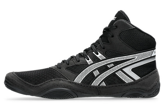 ASICS - Snapdown 4 WIDE Wrestling Shoes - Black/White