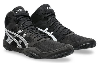 ASICS - Snapdown 4 WIDE Wrestling Shoes - Black/White