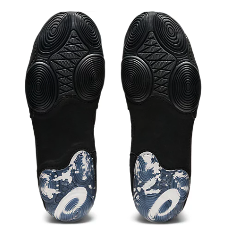 ASICS - Split Elite Wrestling Shoes - Black/Pure Gold