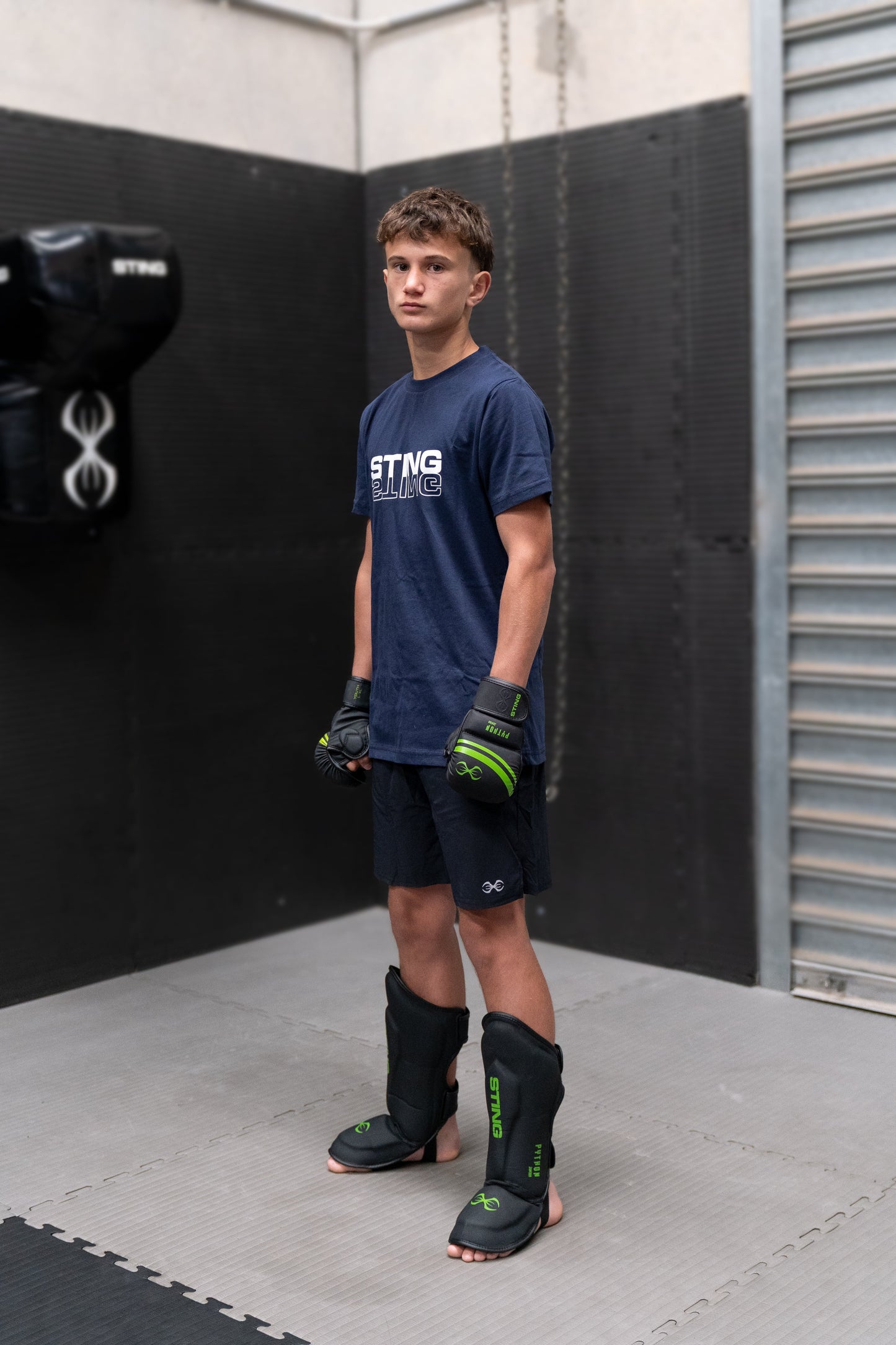 STING - Python Junior MMA Shin & Foot Protector