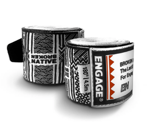 ENGAGE - Adesanya Broken Native Hand Wraps 180 Inch