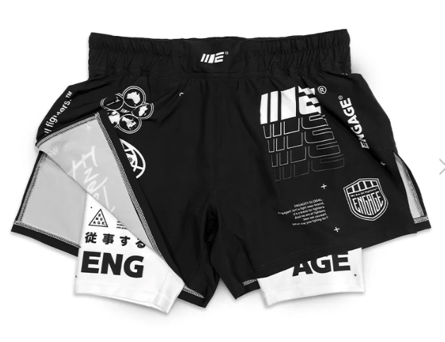ENGAGE - Billboard 2-in-1 Fight Shorts
