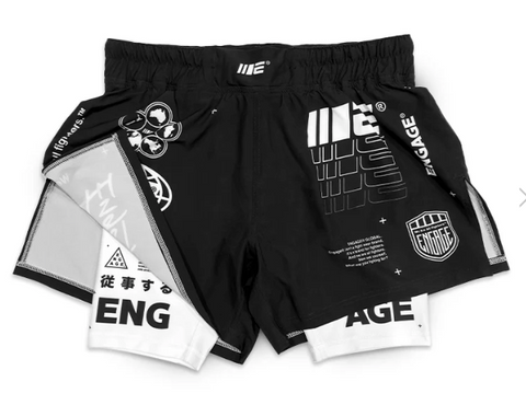 ENGAGE - Billboard 2-in-1 Fight Shorts