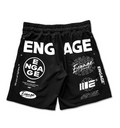 Engage MMA Gladiator Short Black Back