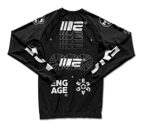 Engage Billboard Rash Guard Long Sleeve Back