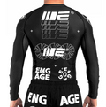 Engage Billboard Rash Guard Long Sleeve back wearing