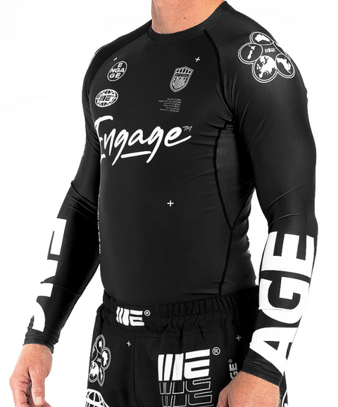 Engage Billboard Rash Guard Long Sleeve Side