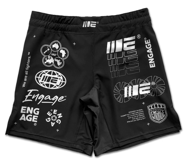 ENGAGE - Billboard MMA Grappling Shorts
