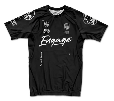 Engage Billboard Short Sleeve Shirt Black
