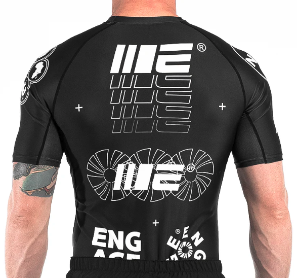 Engage Billboard Short Sleeve Shirt Black Full Back