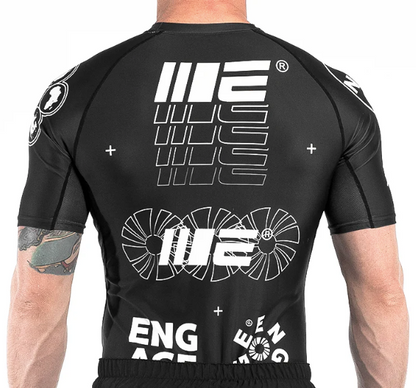 Engage Billboard Short Sleeve Shirt Black Full Back