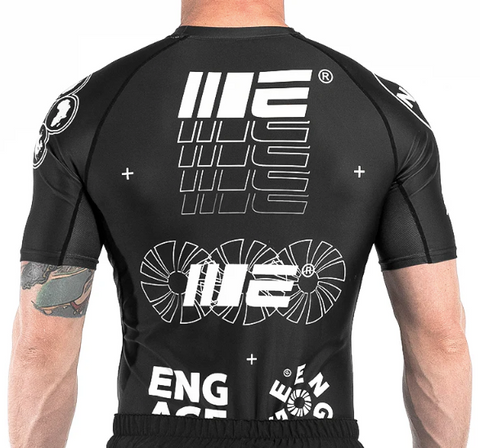 Engage Billboard Short Sleeve Shirt Black Full Back