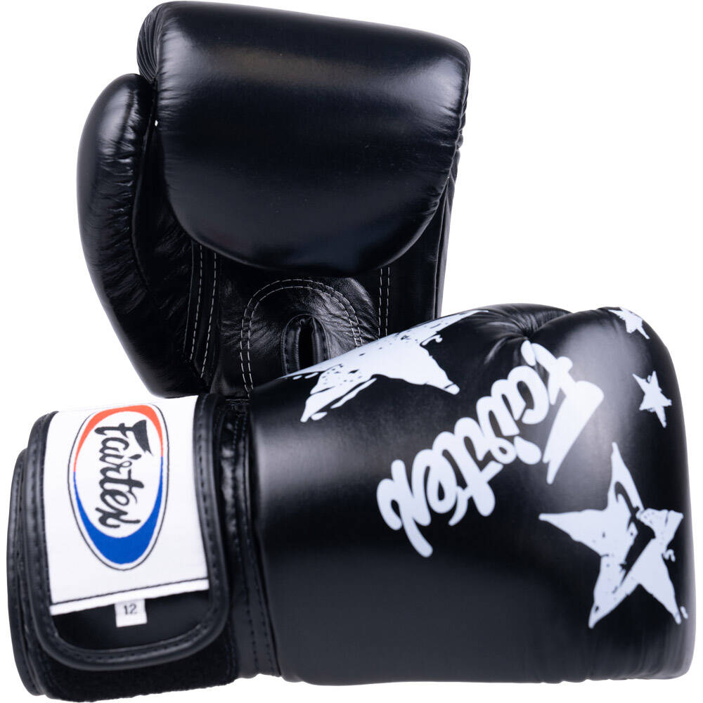 FAIRETX BGV1 Tight Fit Boxing Gloves Nation Print