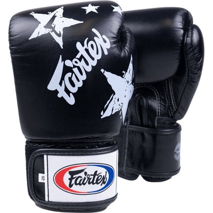 FAIRETX BGV1 Tight Fit Boxing Gloves Nation Print