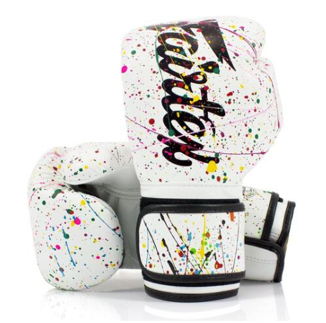 FAIRTEX - BGV14PT Painter Boxing Gloves - White