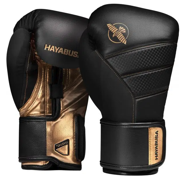 Hayabusa T3 Boxing Gloves black/gold