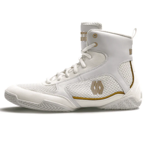 HAYABUSA - x Mayweather Champ Boxing Shoes - White / Gold