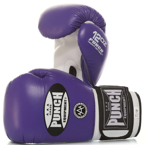 Punch Trophy Getters Boxing Gloves Purple