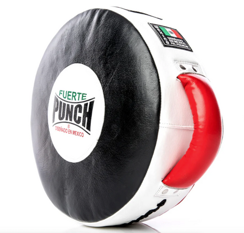 PUNCH - Mexican Leather Round Shield