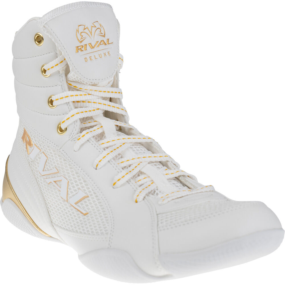 RIVAL - RSX-Guerrero Deluxe Boxing Boots White Gold