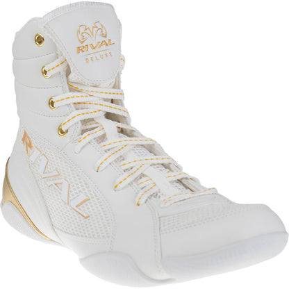 RIVAL - RSX-Guerrero Deluxe Boxing Boots White Gold