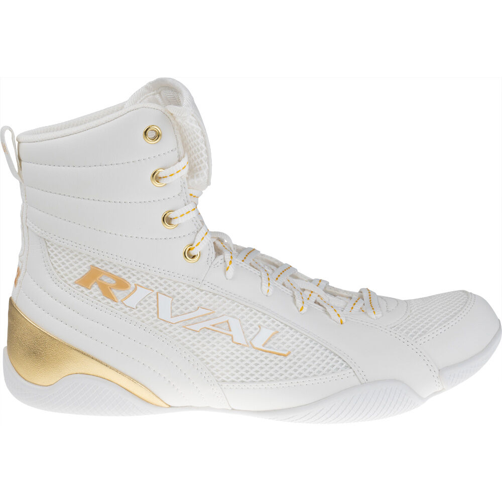 RIVAL - RSX-Guerrero Deluxe Boxing Boots White Gold