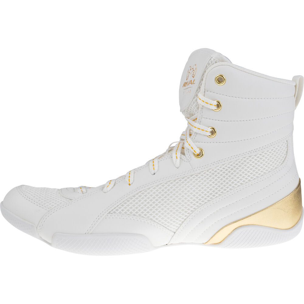 RIVAL - RSX-Guerrero Deluxe Boxing Boots White Gold