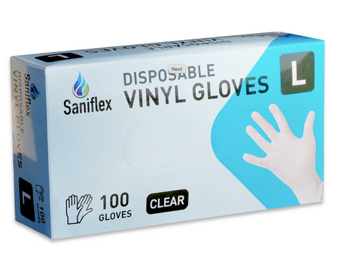 SANIFLEX - Vinyl Gloves Powder Free