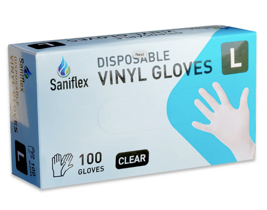 SANIFLEX - Vinyl Gloves Powder Free