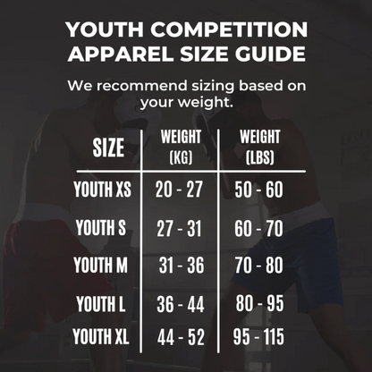 STING - Junior Male Mettle Competition Shorts 2.0