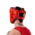 Sting IBA Boxing Competition Head Gear Red rear