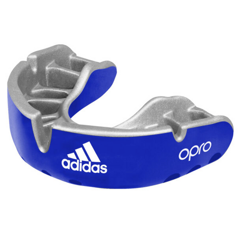 ADIDAS - OPRO Gold GEN4 adidas Mouth Guard - Blue/Silver