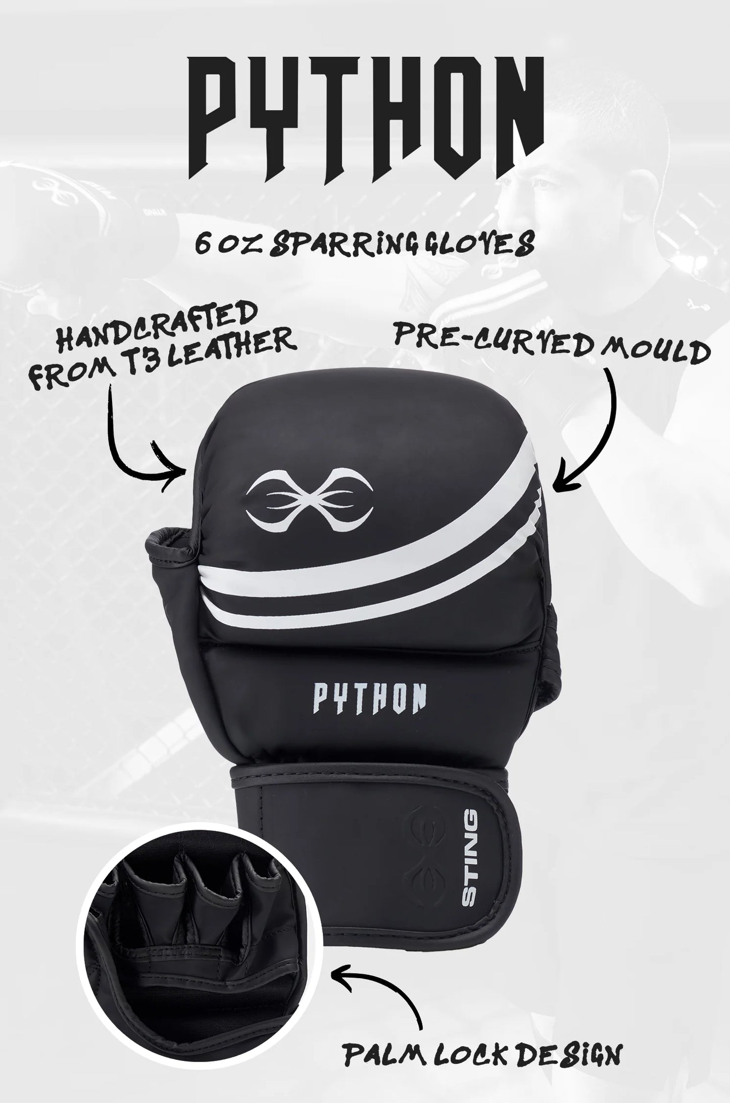 STING - Python MMA Sparring Gloves
